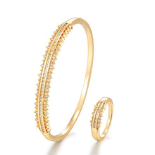 Load image into Gallery viewer, Nura Bangle and Ring Set