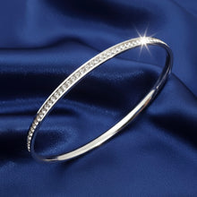 Load image into Gallery viewer, RUMInate Collection - Rumi quotes Silver Tone Bangle
