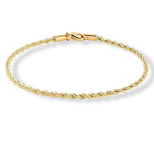 Load image into Gallery viewer, Gilded Rope Chain Anklet