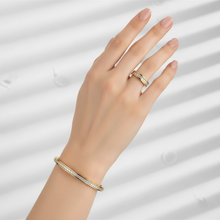 Load image into Gallery viewer, Liyana Bangle and Ring Set