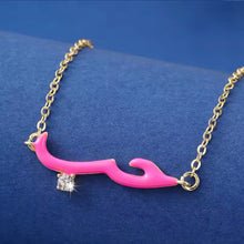 Load image into Gallery viewer, Hubb Love Enamel Necklace