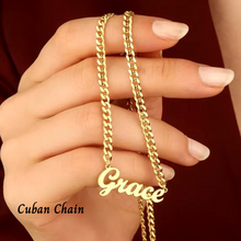 Load image into Gallery viewer, Customised Arabic Name Necklace