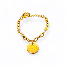 Load image into Gallery viewer, Tawakkul Charm Bracelet - 18K Yellow Gold Plated