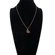 Load image into Gallery viewer, Noor Al Saada (Light of Happiness) Classic Arabic Calligraphy Necklace