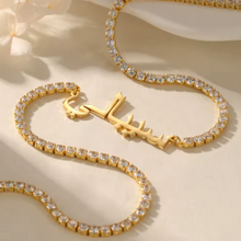 Load image into Gallery viewer, Marina Tennis Chain Custom Name Necklace
