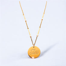 Load image into Gallery viewer, Tawakkul Rose Gold Bar Chain Necklace - 18K Rose Gold Plated