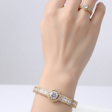 Load image into Gallery viewer, Ayla Bangle and Ring Set
