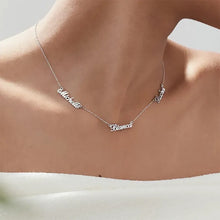 Load image into Gallery viewer, Personalised Multiple Names Custom Necklace