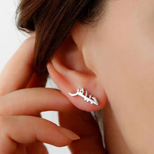 Load image into Gallery viewer, Personalised Custom Name Earrings