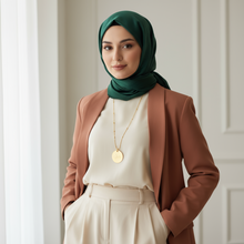 Load image into Gallery viewer, Sincerity Coin Necklace - 18K Yellow Gold Plated