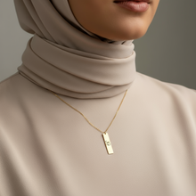 Load image into Gallery viewer, Tawakkul / personalised custom name cut-out necklace