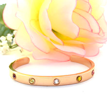 Load image into Gallery viewer, Have Tawakkul - Rose Gold Plated Cuff Bangle
