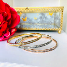 Load image into Gallery viewer, RUMInate Collection - set of three bangles with Rumi quotes