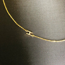 Load image into Gallery viewer, Rolled Gold Initial Necklace  - letter H