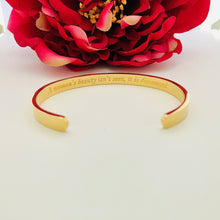 Load image into Gallery viewer, Woman's Beauty Cuff Bangle - 18K Yellow Gold Plated