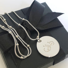 Load image into Gallery viewer, Sincerity Coin Necklace - Silver Tone (Premium Stainless Steel)
