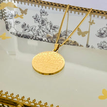 Load image into Gallery viewer, My Mother, My Paradise Necklace - 18K Yellow Gold Plated