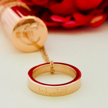 Load image into Gallery viewer, Circle of Strength Necklace - 18K Rose Gold Plated