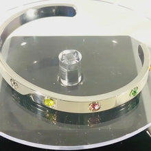 Load and play video in Gallery viewer, Have Tawakkul - Silver Tone Cuff Bangle