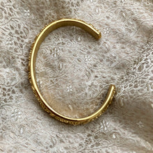 Load image into Gallery viewer, Celestial Collection - Samawi antique gold style bangle