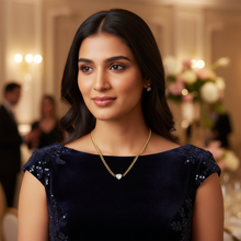 Load image into Gallery viewer, Zayna Crystal Heart Choker
