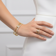 Load image into Gallery viewer, Serena Bangle and Ring Set

