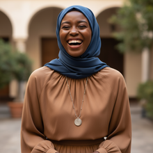 Load image into Gallery viewer, Sincerity Coin Necklace - Silver Tone (Premium Stainless Steel)
