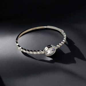Sabr ~ this too shall pass - Silver Tone Bangle (Premium Stainless Steel)