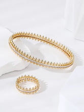 Load image into Gallery viewer, Raya Bangle and Ring Set
