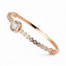 Load image into Gallery viewer, Sabr ~ this too shall pass Rose Gold Bangle
