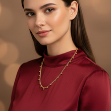 Load image into Gallery viewer, Mimi 18K Gold Plated Bead Necklace
