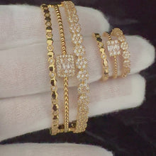 Load and play video in Gallery viewer, Serena Bangle and Ring Set

