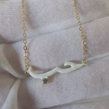 Load and play video in Gallery viewer, Hubb Love Enamel Necklace
