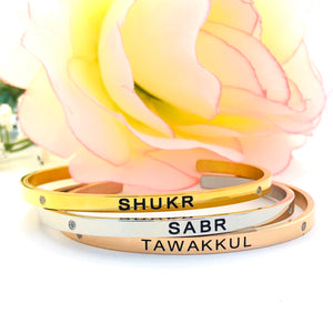 Faith Foundations Collection - 3 Cuff Bangles