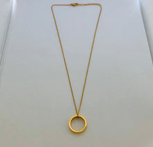 Load image into Gallery viewer, Circle of Strength Necklace  - 18K Yellow Gold Plated
