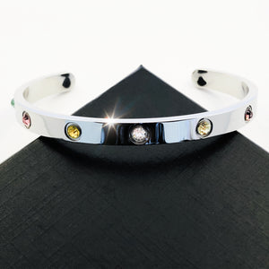 Have Tawakkul - Silver Tone Cuff Bangle