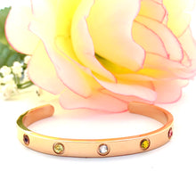 Load image into Gallery viewer, Have Tawakkul - Rose Gold Plated Cuff Bangle
