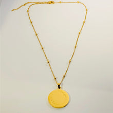 Load image into Gallery viewer, RUMInate Collection - Rumi Quote Necklace (18K Yellow Gold Plated)
