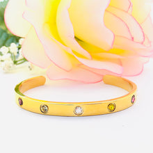 Load image into Gallery viewer, Have Tawakkul - Gold Plated Cuff Bangle
