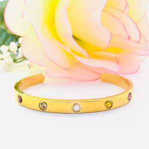 Have Tawakkul - Gold Plated Cuff Bangle