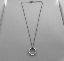 Load image into Gallery viewer, Circle of Strength Necklace - Mirror Finish Stainless Steel
