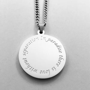 Paradise Necklace - Sterling Silver Plated