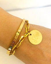 Load image into Gallery viewer, Tawakkul Charm Bracelet - 18K Yellow Gold Plated
