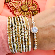Load image into Gallery viewer, Sabr ~ this too shall pass Rose Gold Plated Bangle
