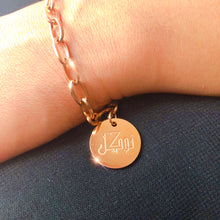 Load image into Gallery viewer, Tawakkul Charm Bracelet - 18K Rose Gold Plated

