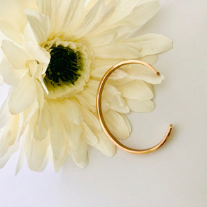 Paradise Rose Gold Plated Cuff Bangle