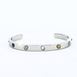 Have Tawakkul - Silver Tone Cuff Bangle
