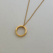 Load image into Gallery viewer, Circle of Strength Necklace  - 18K Yellow Gold Plated
