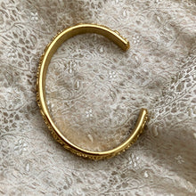 Load image into Gallery viewer, Celestial Collection - Samawi antique gold style bangle
