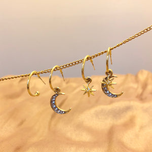 Celestial Collection - Lunula Earrings